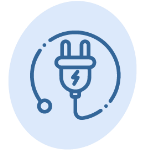 electrical plug icon